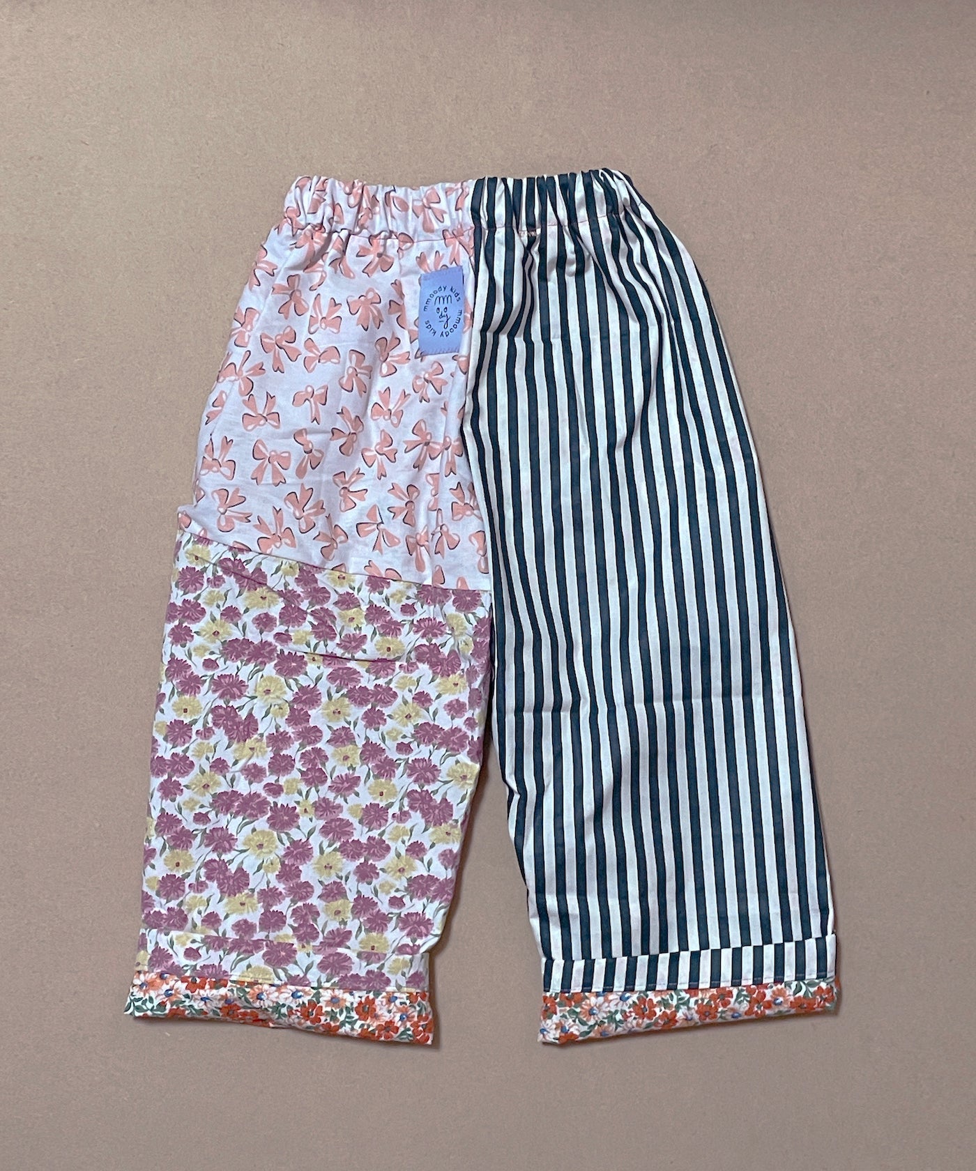 【one&only】 Vintage Fabrics Play Pants no.32-3Y
