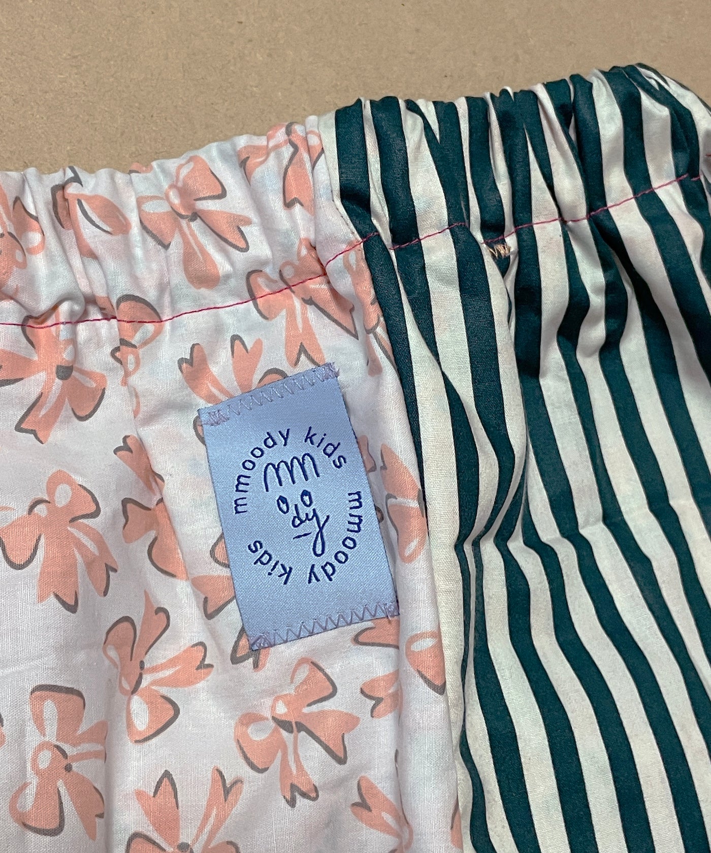 【one&only】 Vintage Fabrics Play Pants no.32-3Y