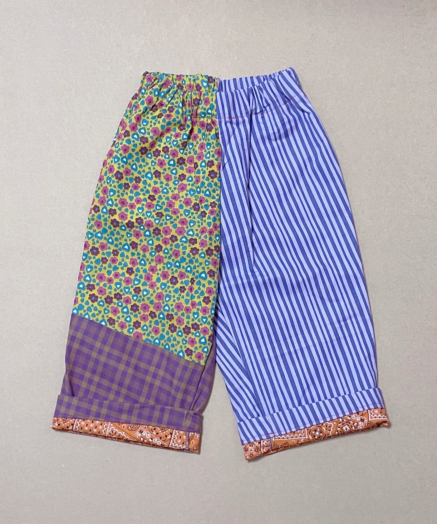 【one&only】 Vintage Fabrics Play Pants no.31-3Y
