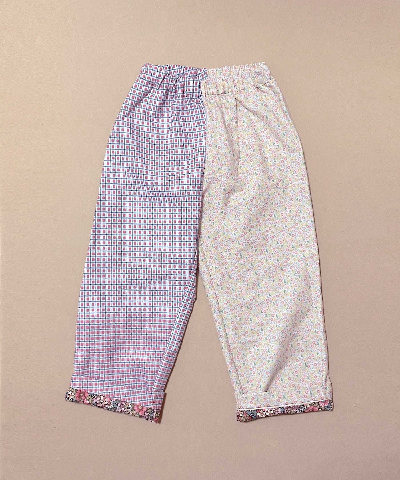 【one&only】 Vintage Fabrics Play Pants no.35-5Y