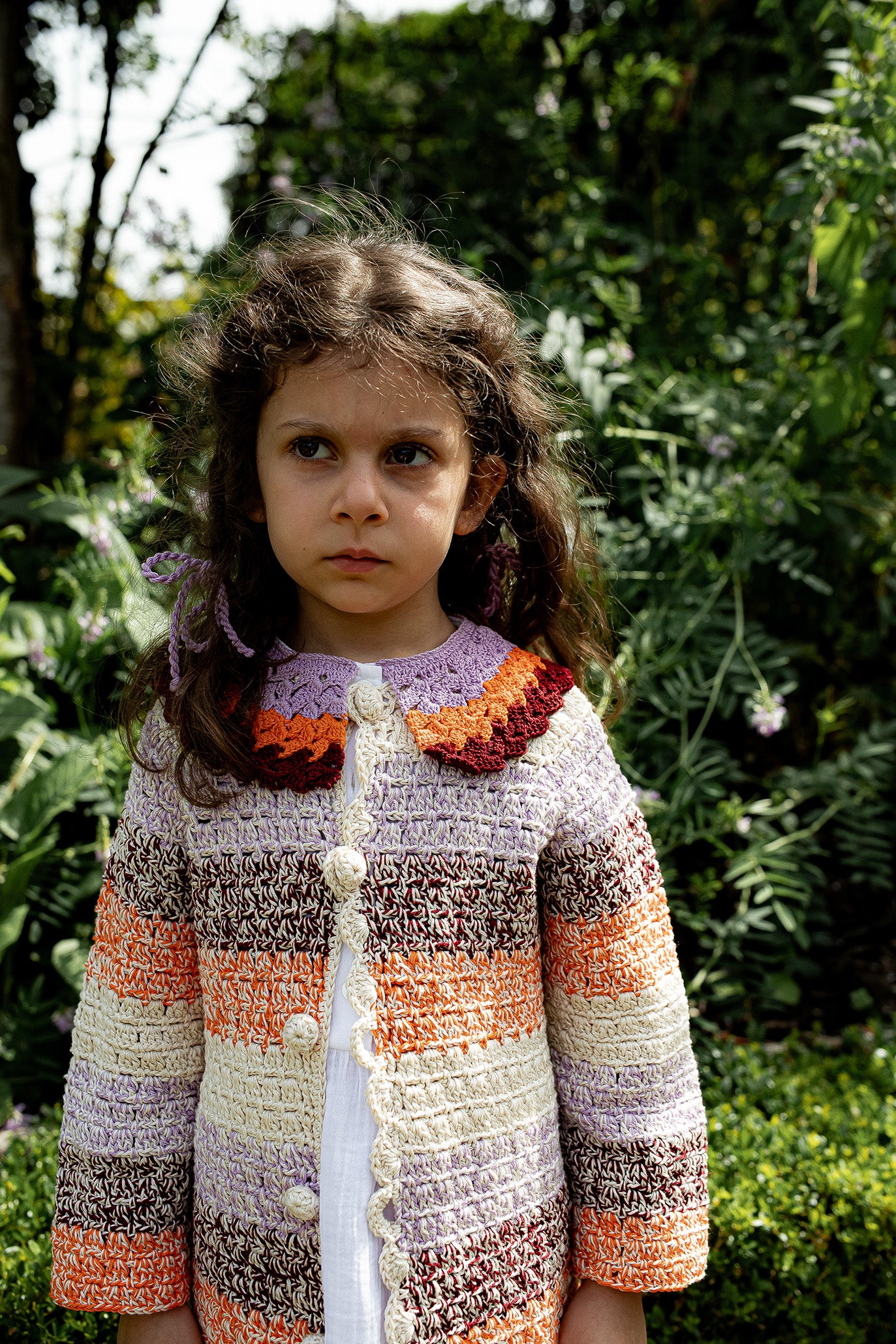 Cardigan HARLOW Multi/Combo Lilac