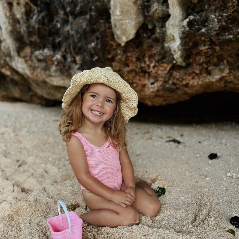 straw hat | light