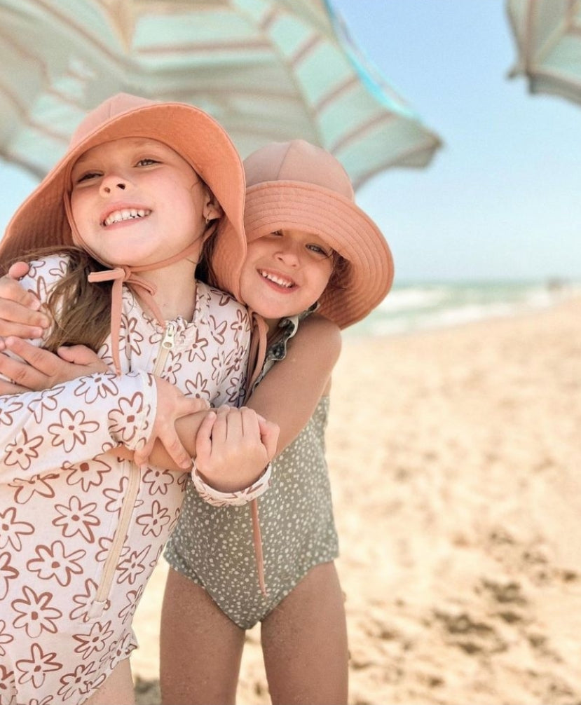 floppy hat | swim | cocoa