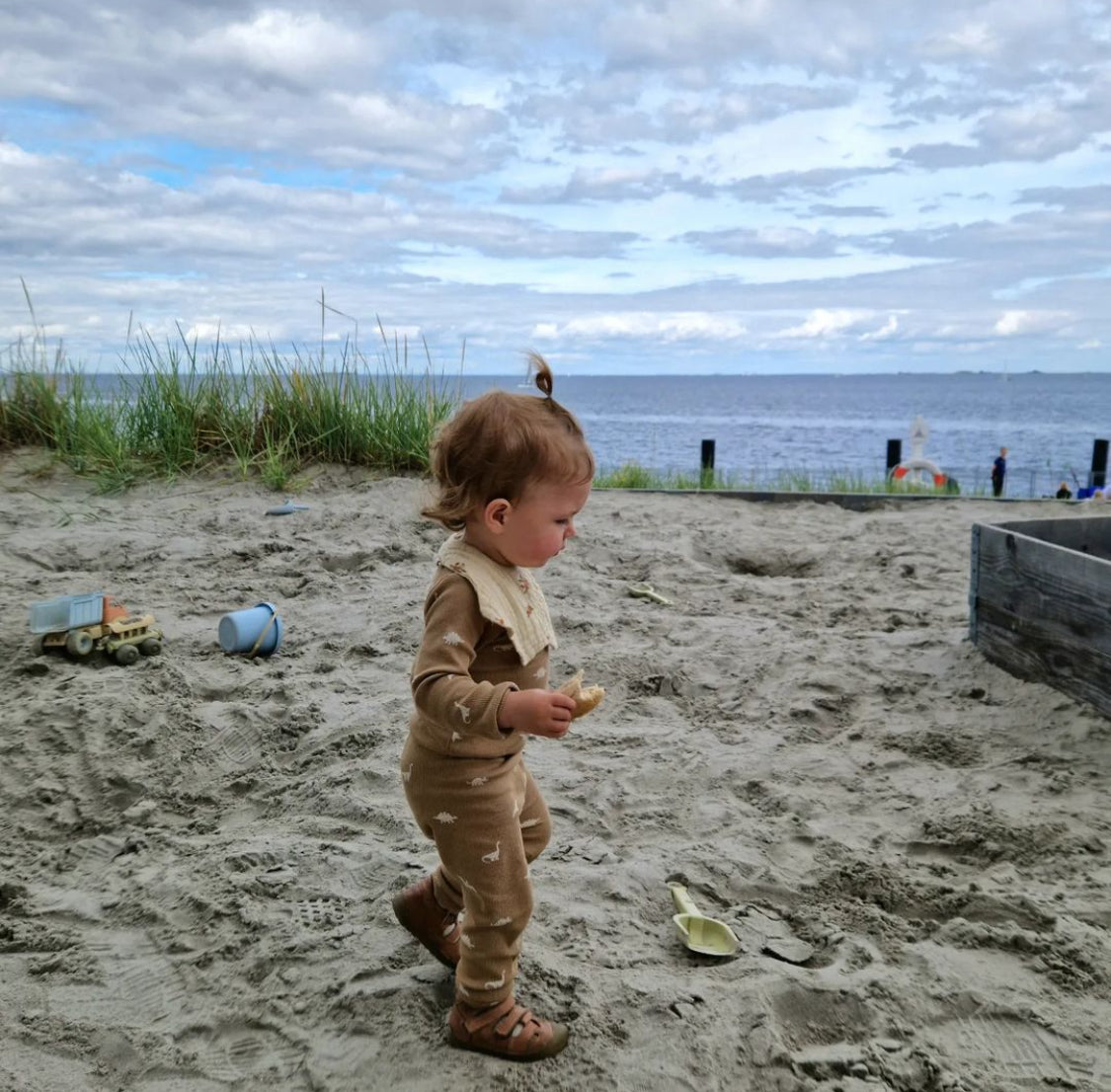 COCOTTE baby LEGGINGS/Dinosaur kelp