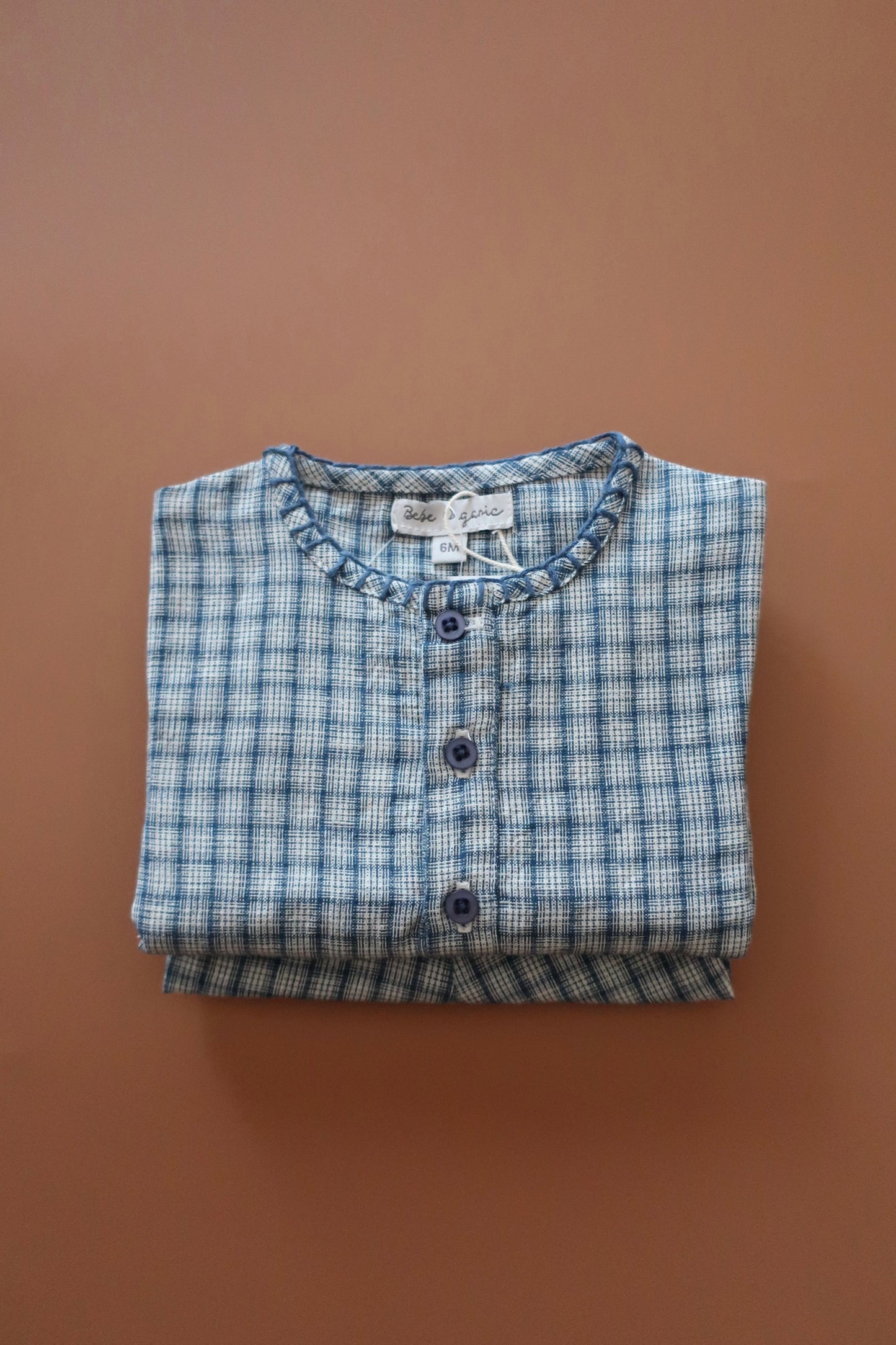 Rigel Baby Set/Blue Check