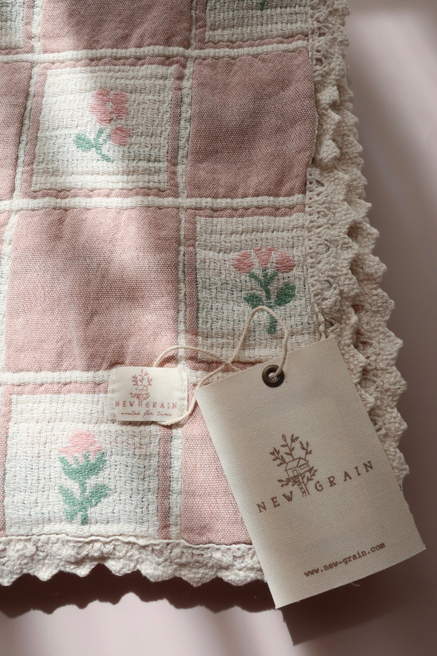 patchwork blanket - fleur