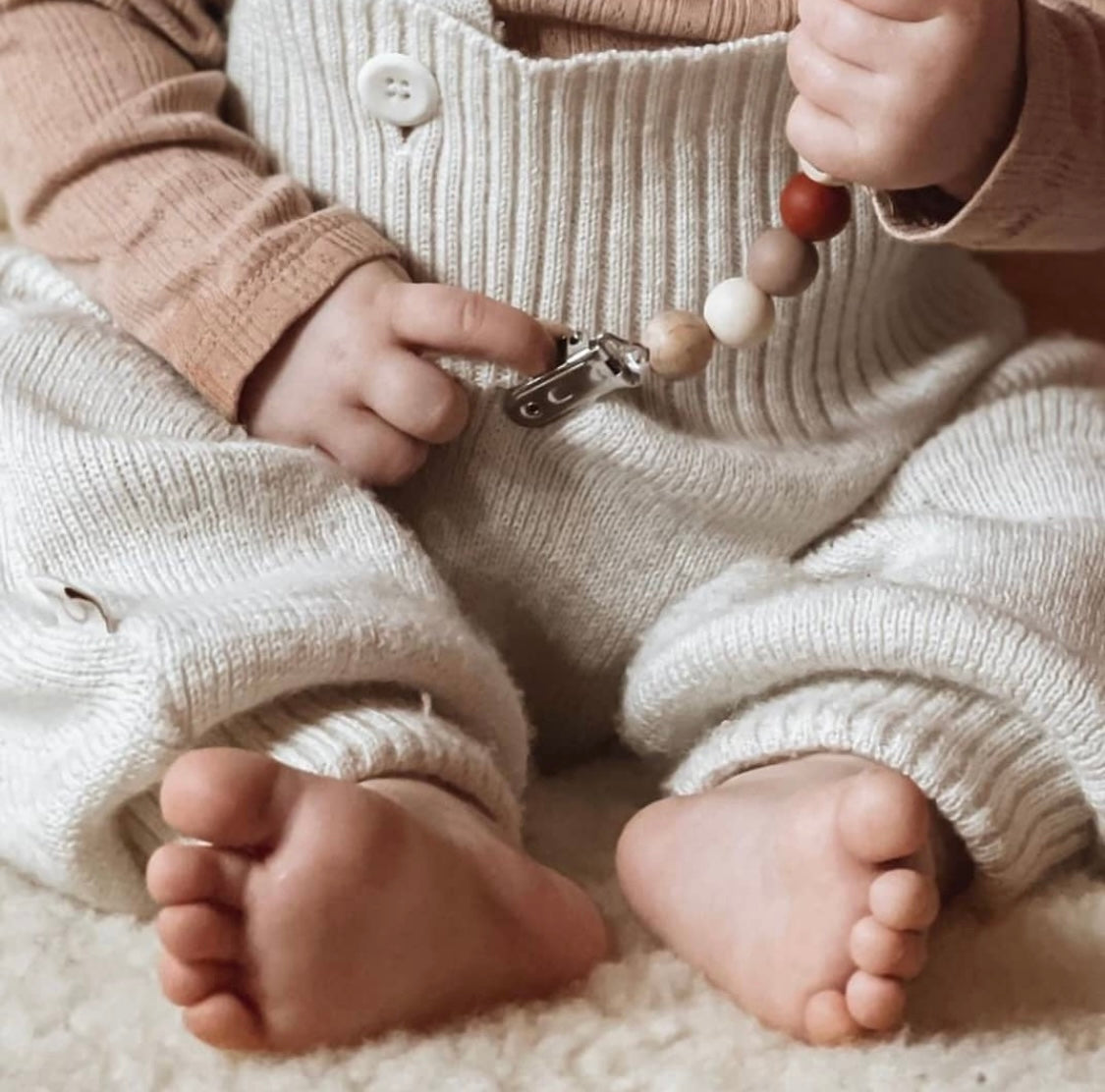 Knitted Trousers/natural