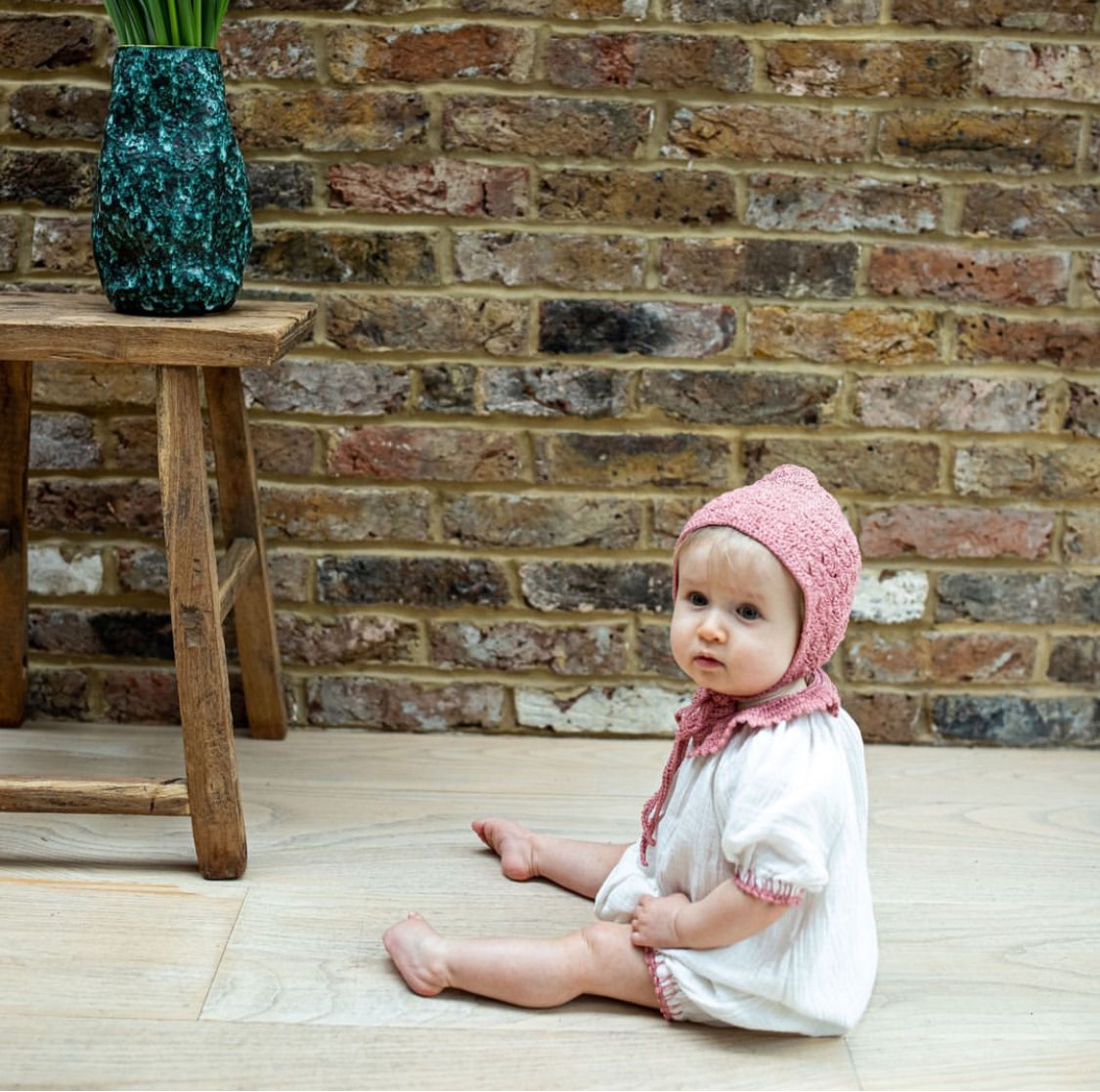 Baby Bonnet FREY/Blush
