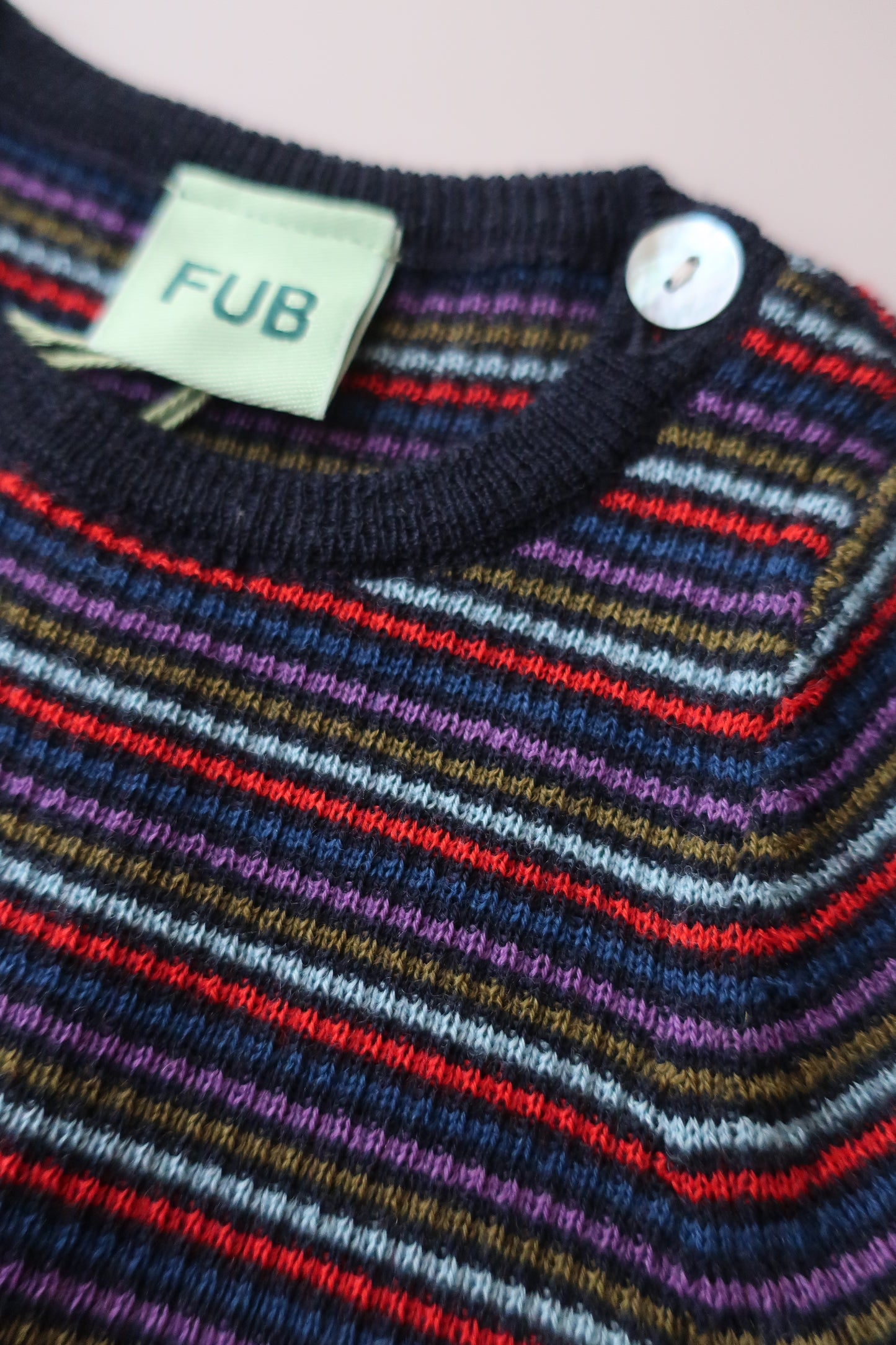 Baby Rib Tops/multi stripe