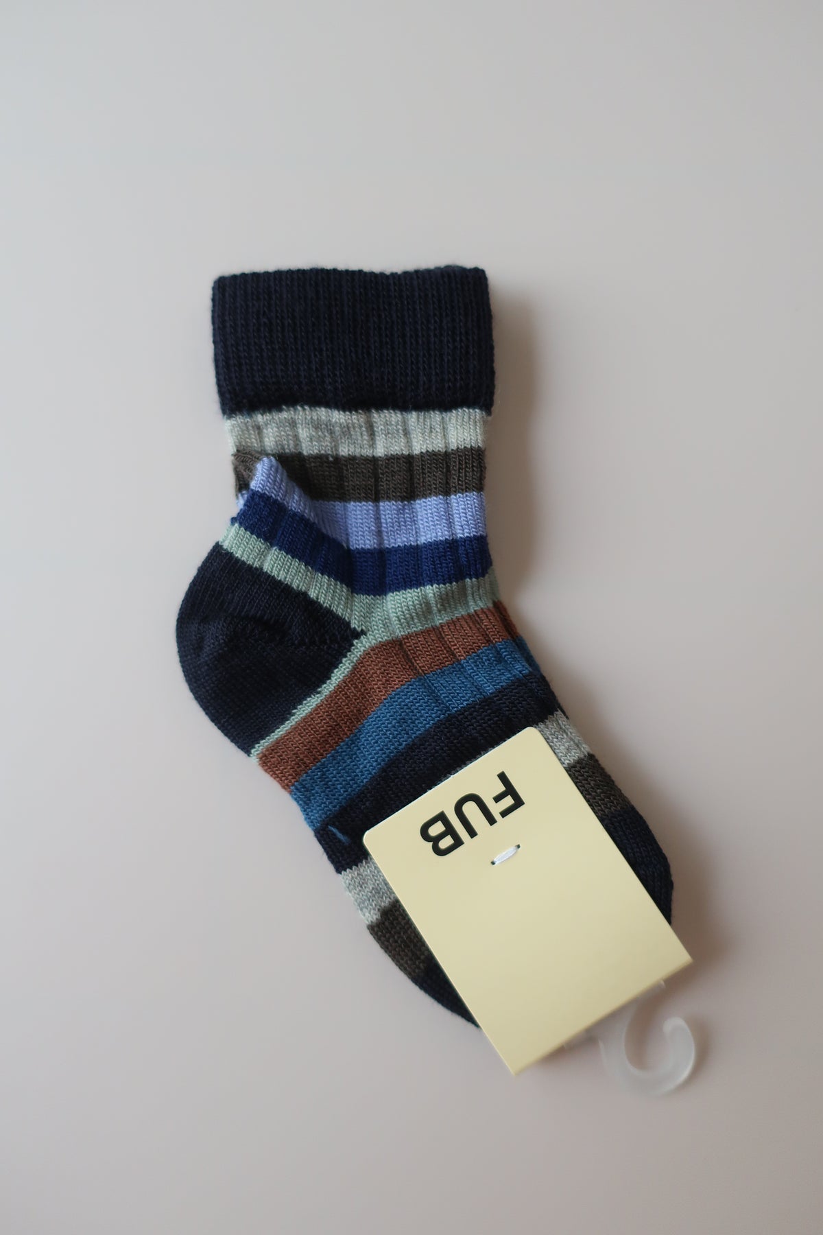 Classic Striped Socks/DARK NAVY/MULTI STRIPE