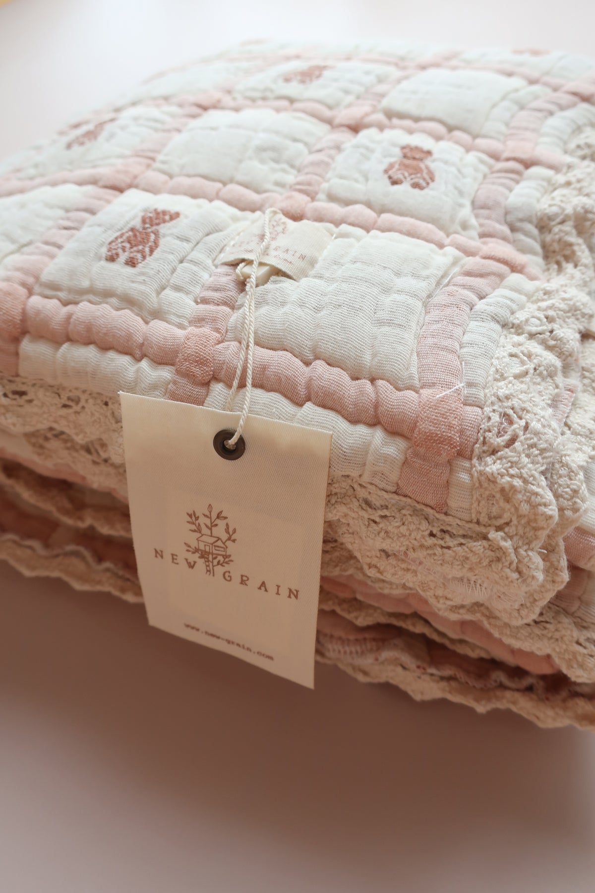 Keepsake Quilt/teddy petal