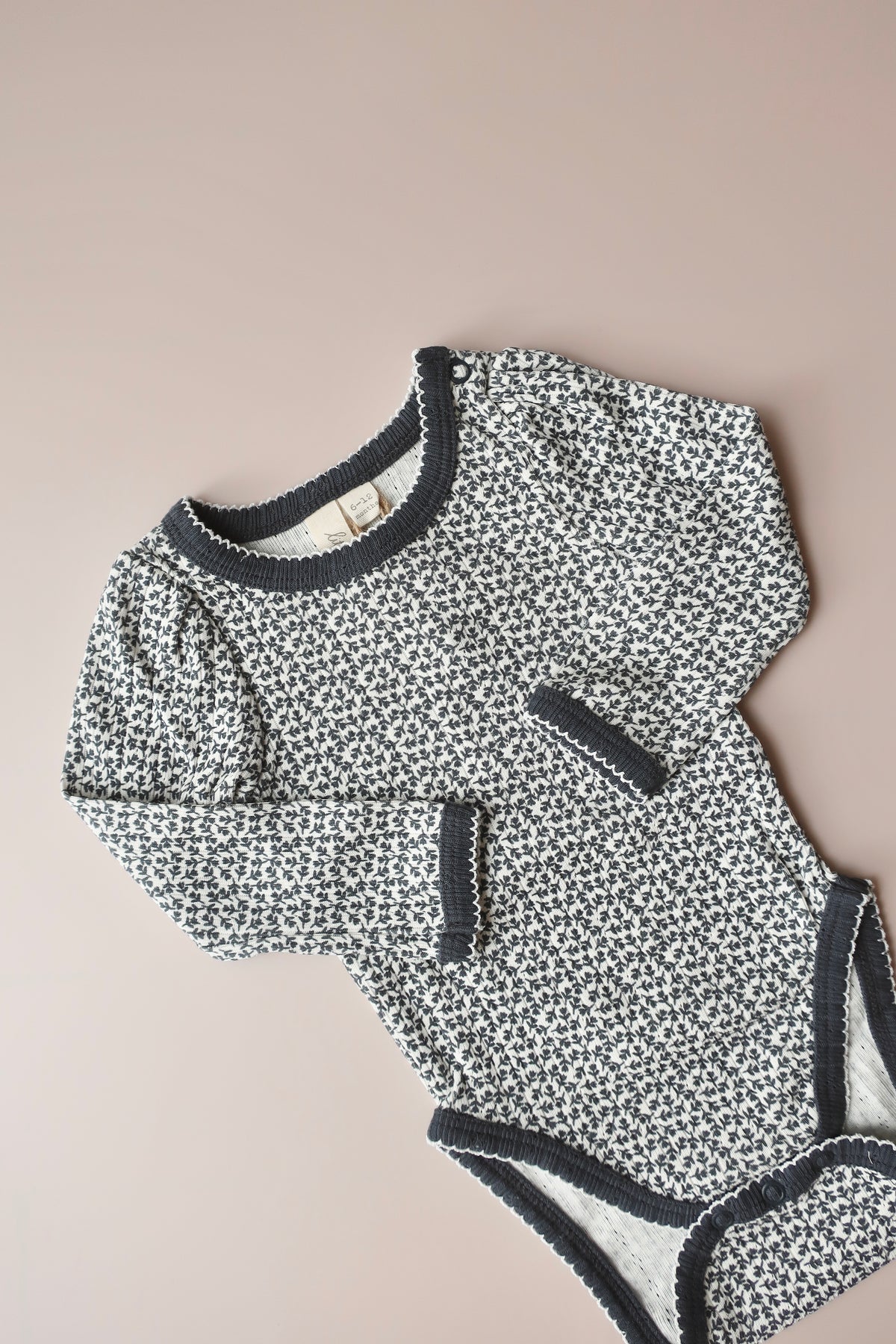 Pointelle Baby Bodysuit/Briar Floral