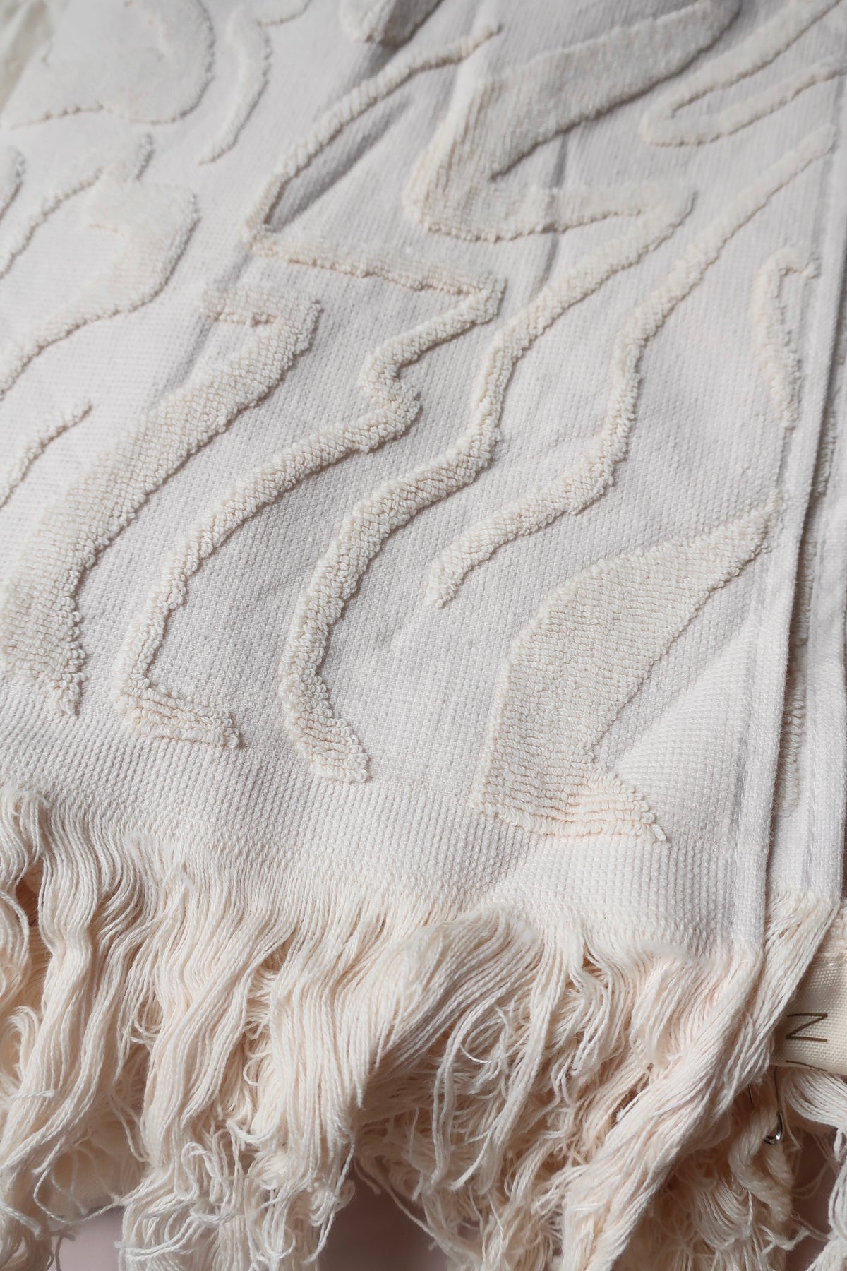 Ripple Kids Towel - Pebble