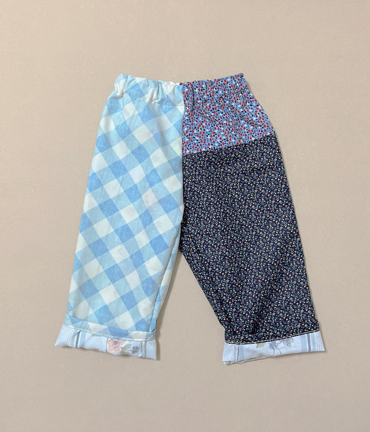 【one&only】 Vintage Fabrics Play Pants no.4-2Y