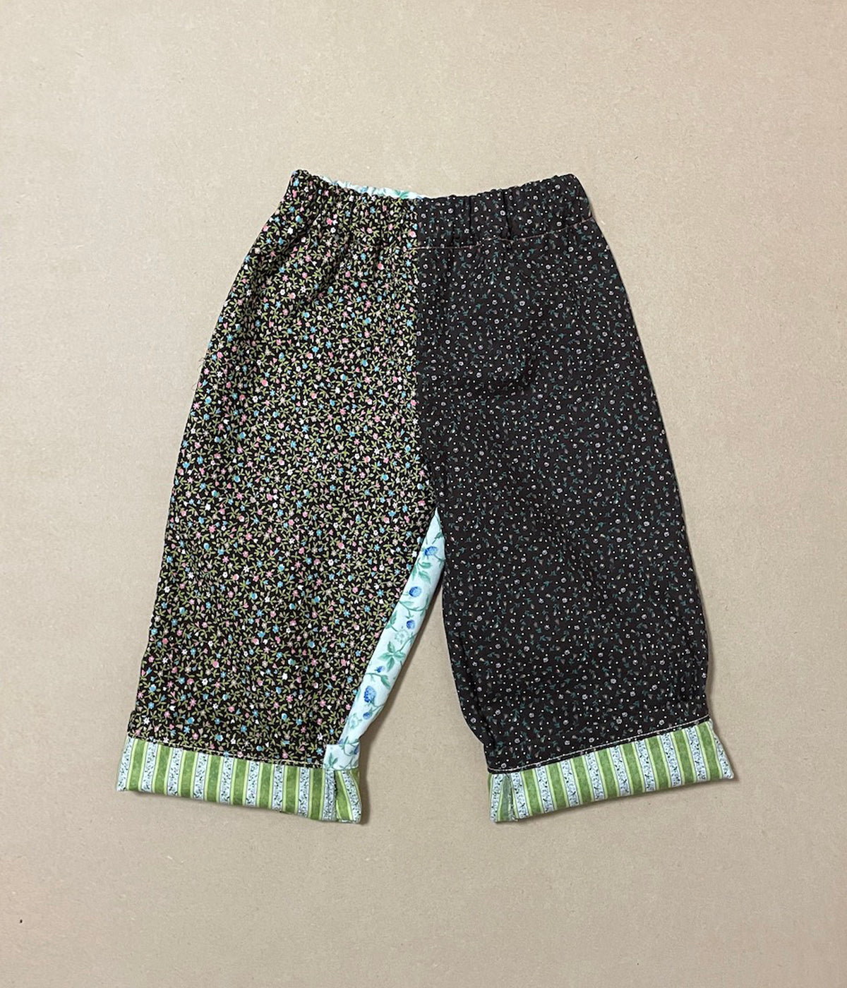 【one&only】 Vintage Fabrics Play Pants no.6-2Y