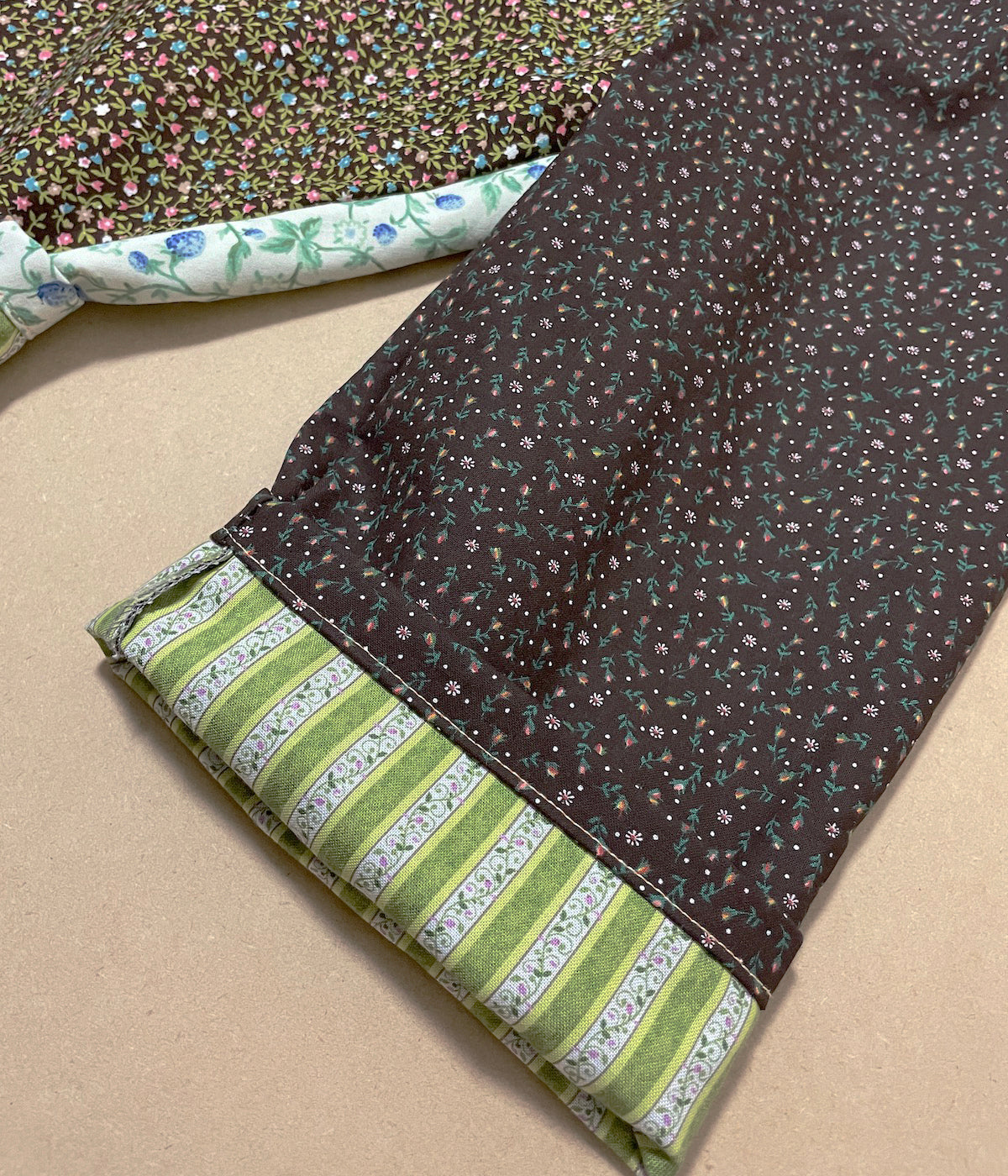 【one&only】 Vintage Fabrics Play Pants no.6-2Y