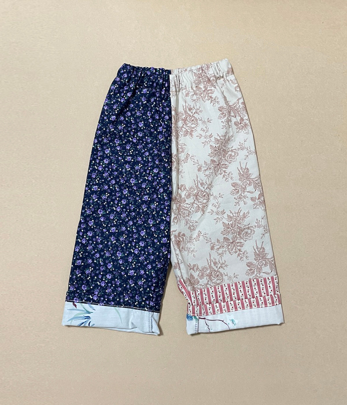【one&only】 Vintage Fabrics Play Pants no.10-3Y