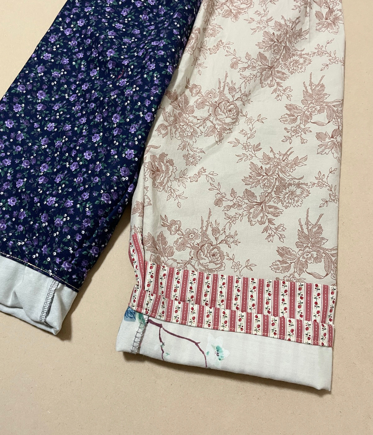 【one&only】 Vintage Fabrics Play Pants no.10-3Y