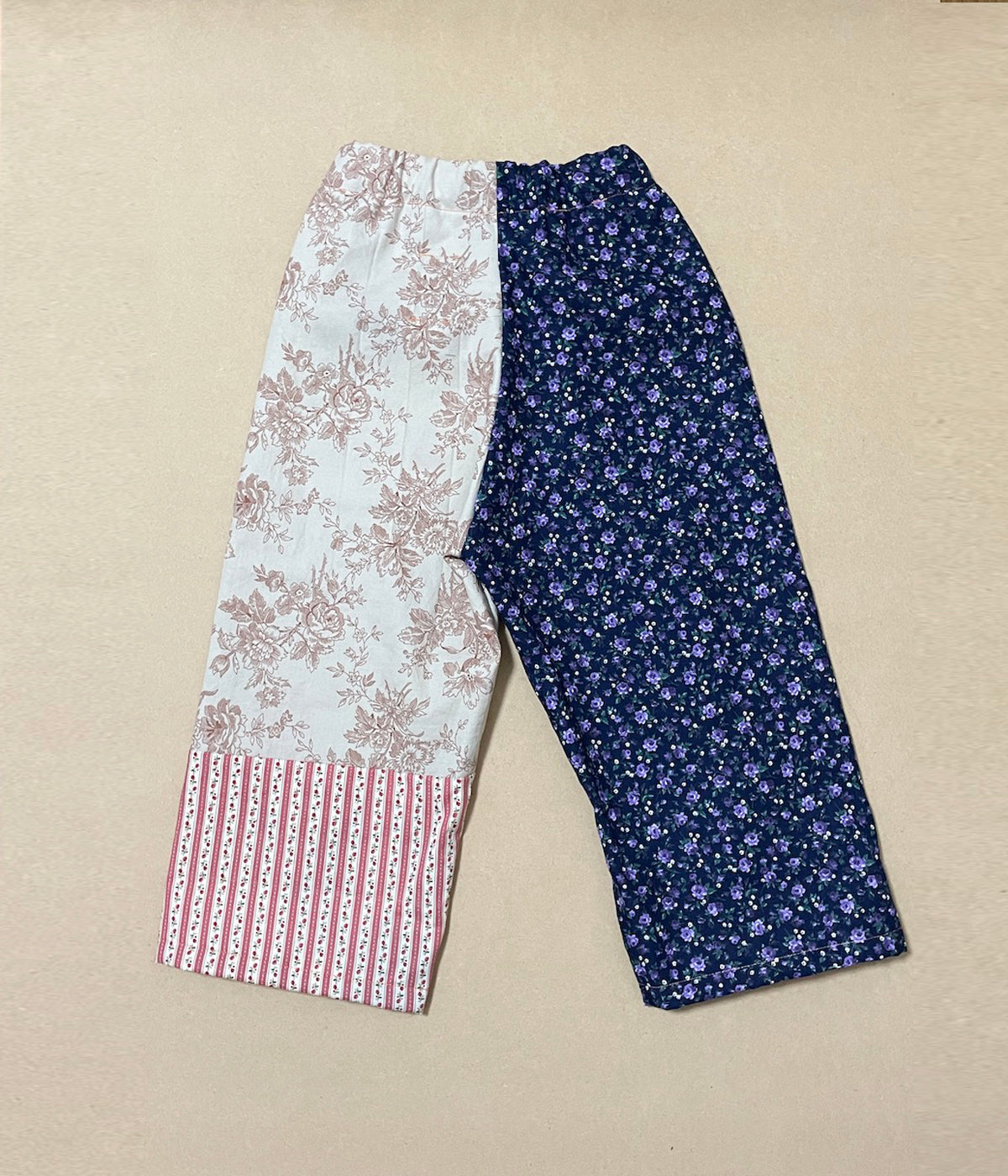 【one&only】 Vintage Fabrics Play Pants no.10-3Y
