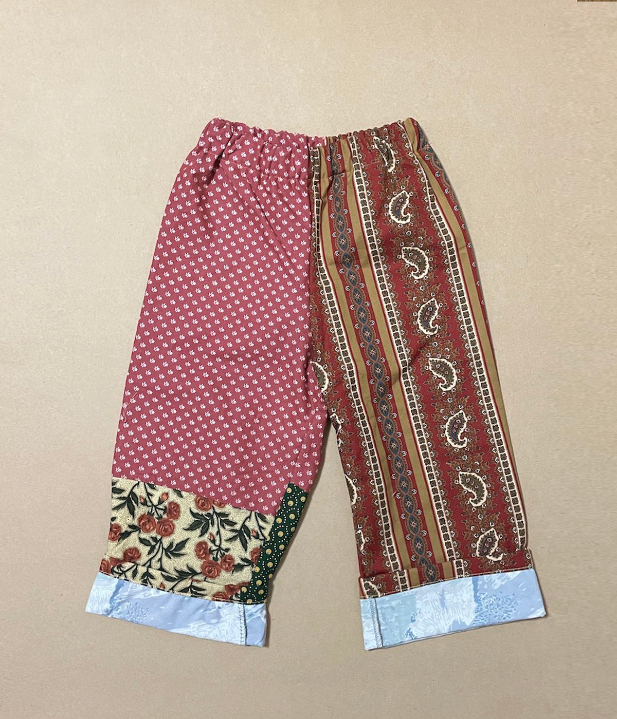 【one&only】 Vintage Fabrics Play Pants no.13-3Y