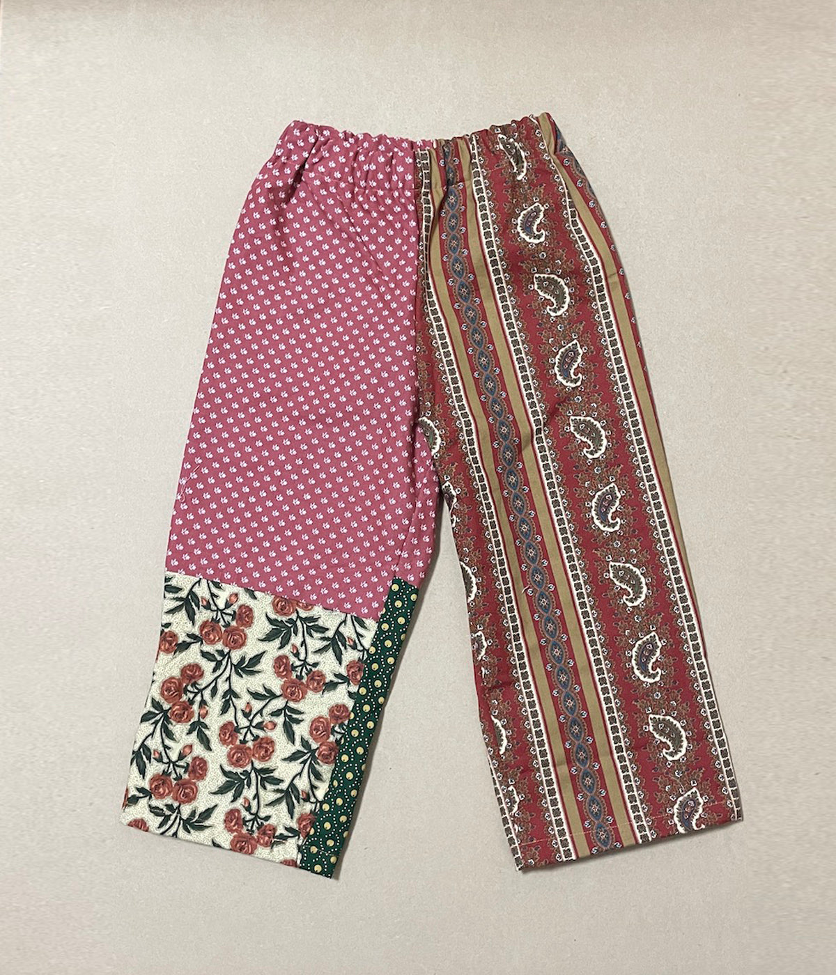 【one&only】 Vintage Fabrics Play Pants no.13-3Y