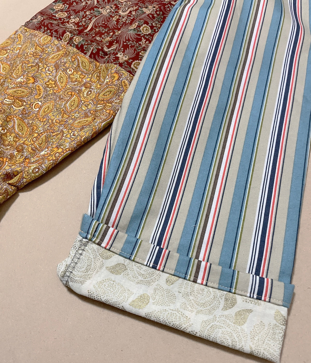 【one&only】 Vintage Fabrics Play Pants no.14-3Y