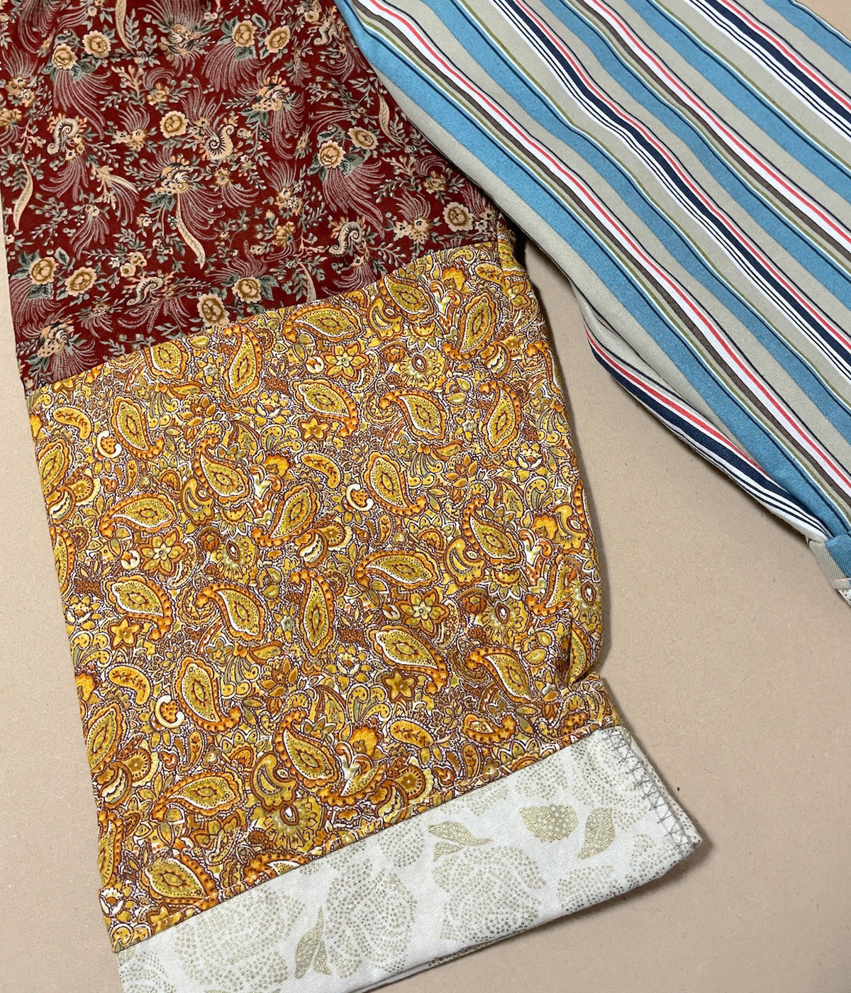 【one&only】 Vintage Fabrics Play Pants no.14-3Y