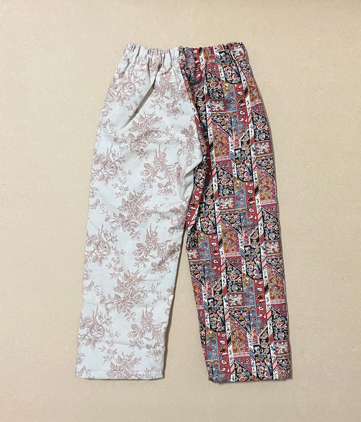 【one&only】 Vintage Fabrics Play Pants no.17-4Y