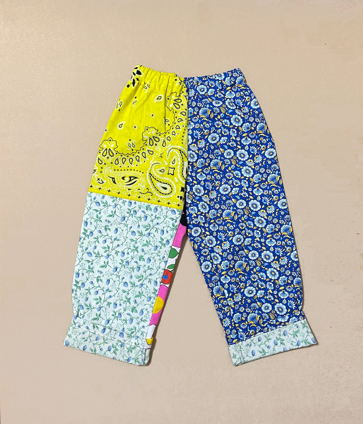 【one&only】 Vintage Fabrics Play Pants no.15-4Y