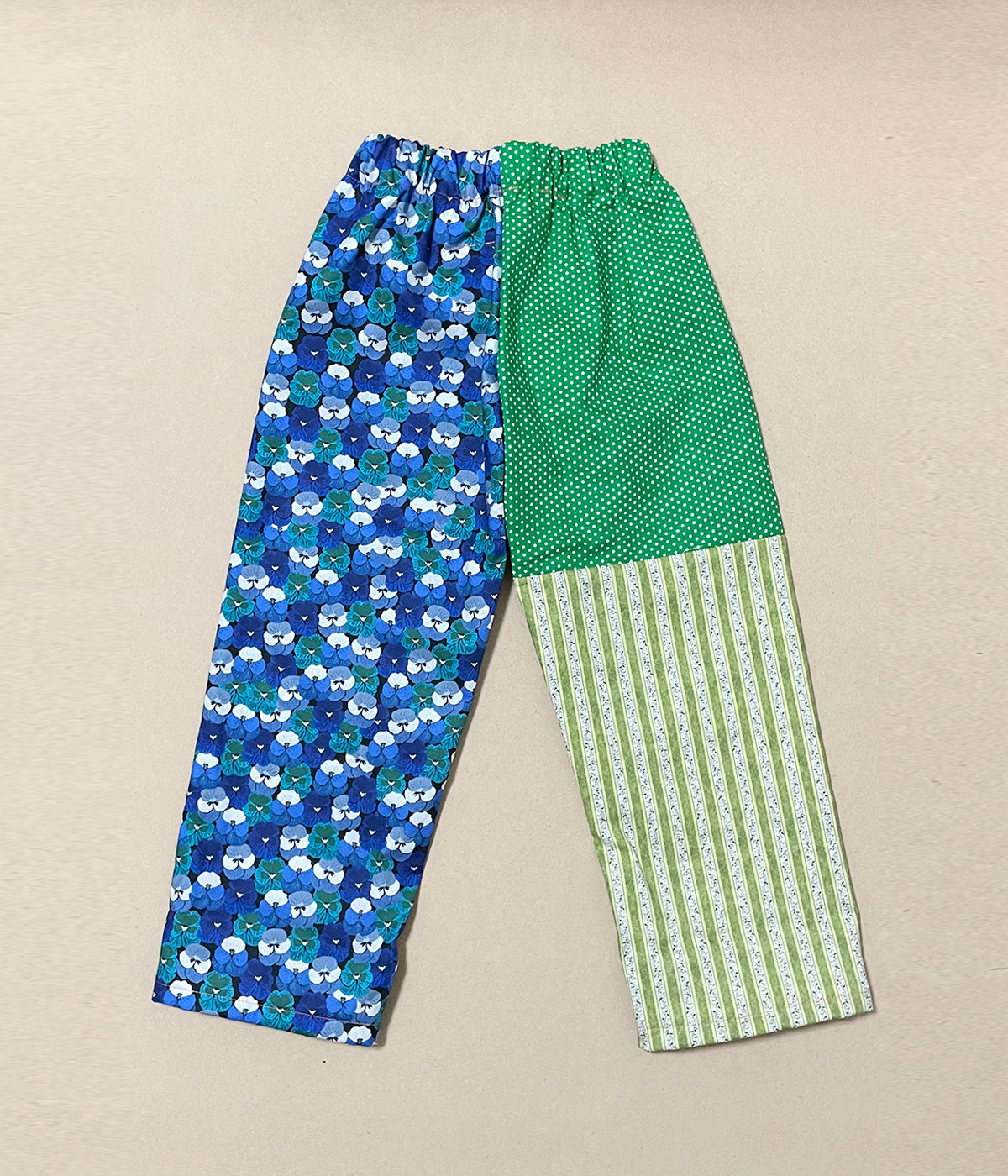 【one&only】 Vintage Fabrics Play Pants no.16-4Y