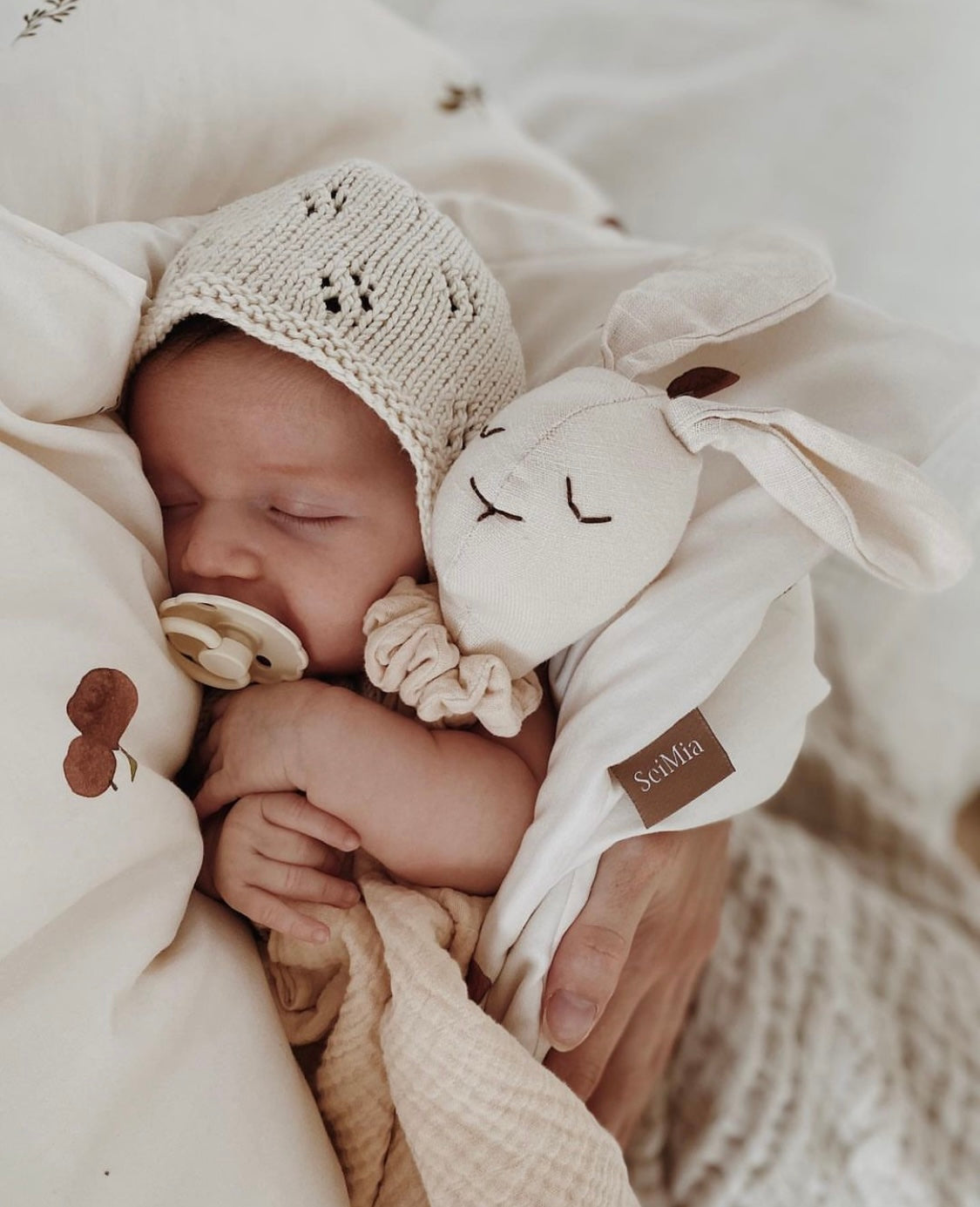 Baby Bonnet lace/Ecru