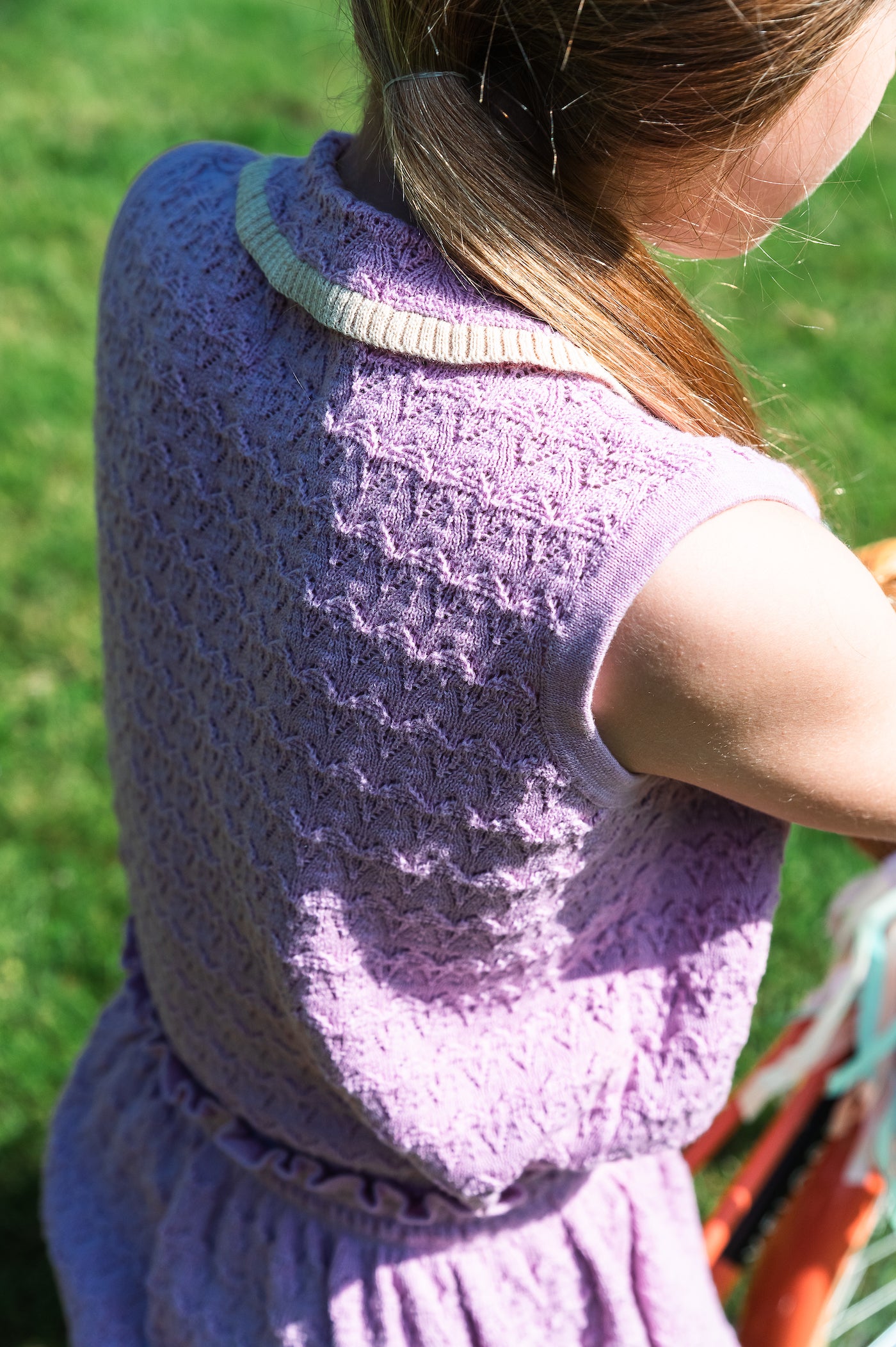 FLORAL BLOUSE/LILAC