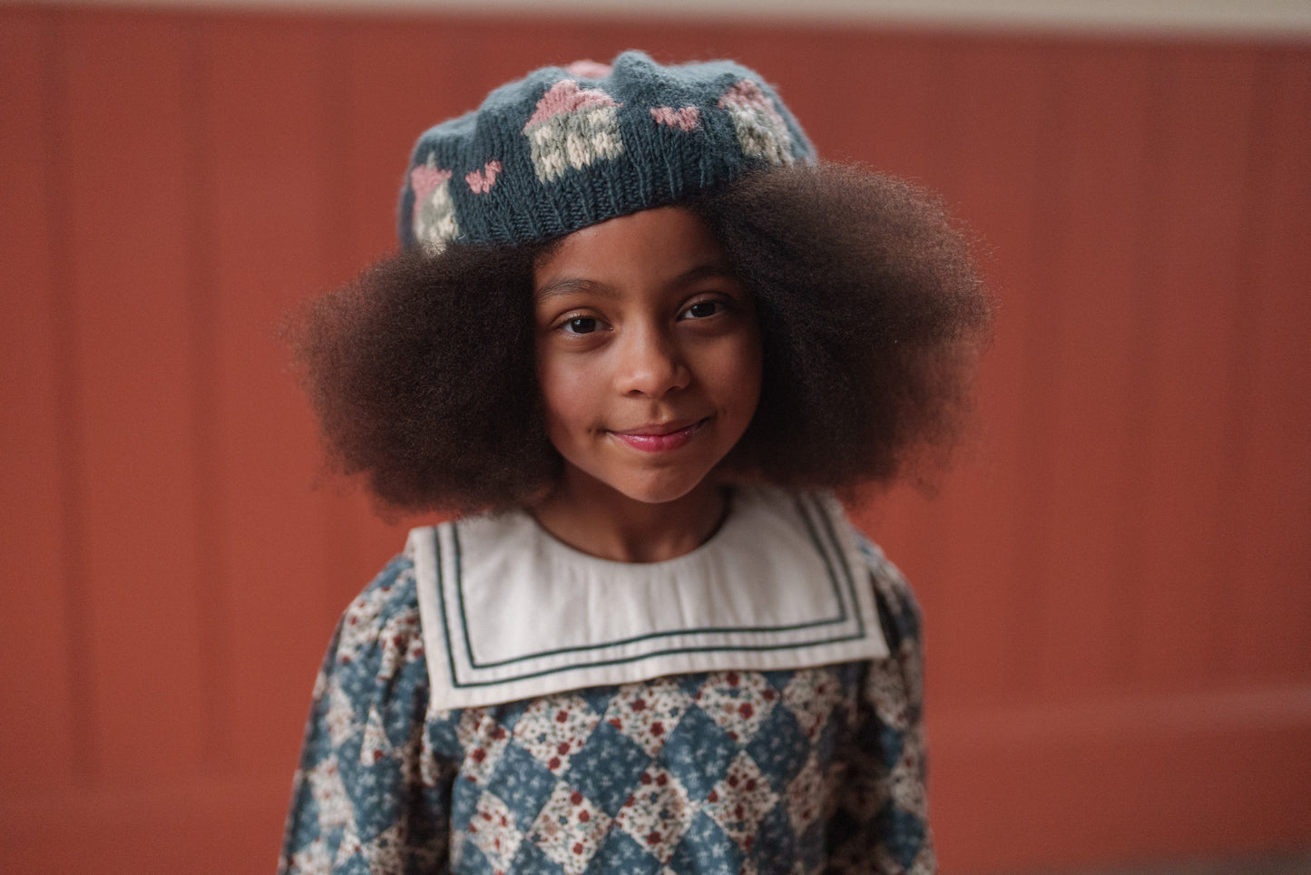 Eva Sailor Dress Harlequin Floral