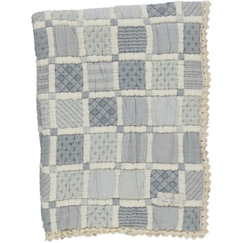 Mai Blanket/Blue Patchwork