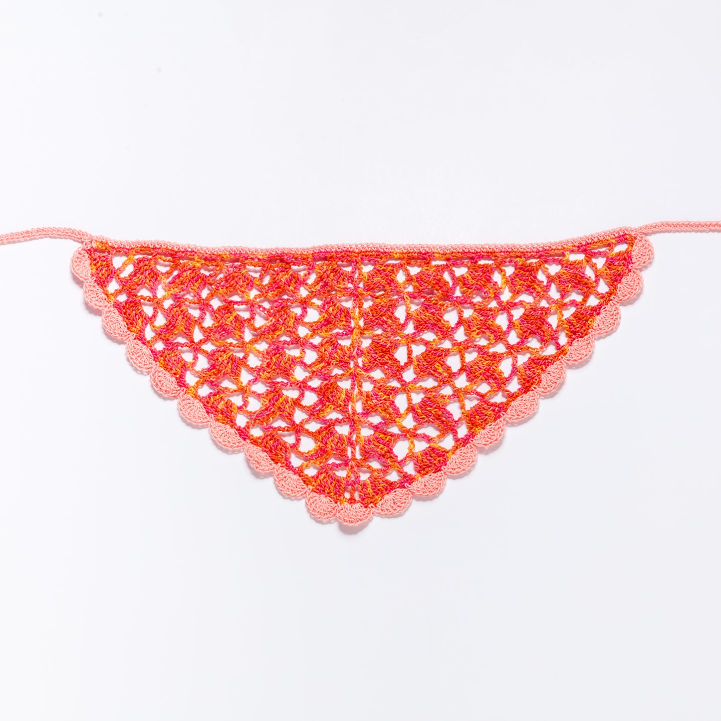 Crochet Headscarf PIXIE/SUNSET MIX