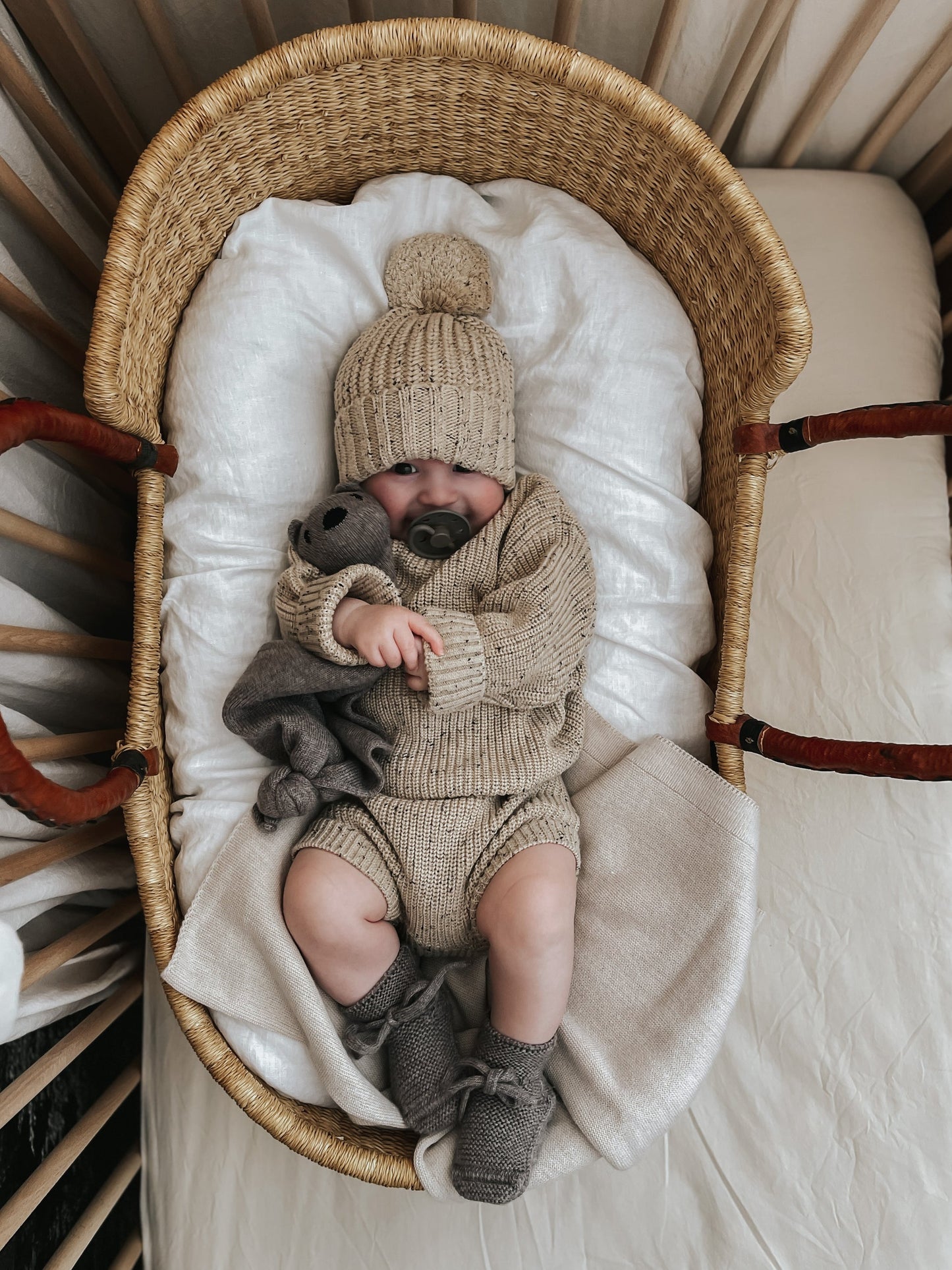 Chunky Sweater/Sand speckled