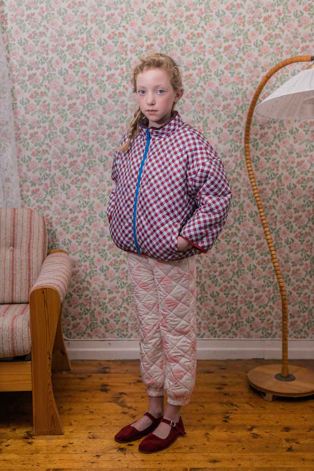 MULTICOLOR CHECKS REVERSIBLE JACKET/MULTICOLOR WOVEN
