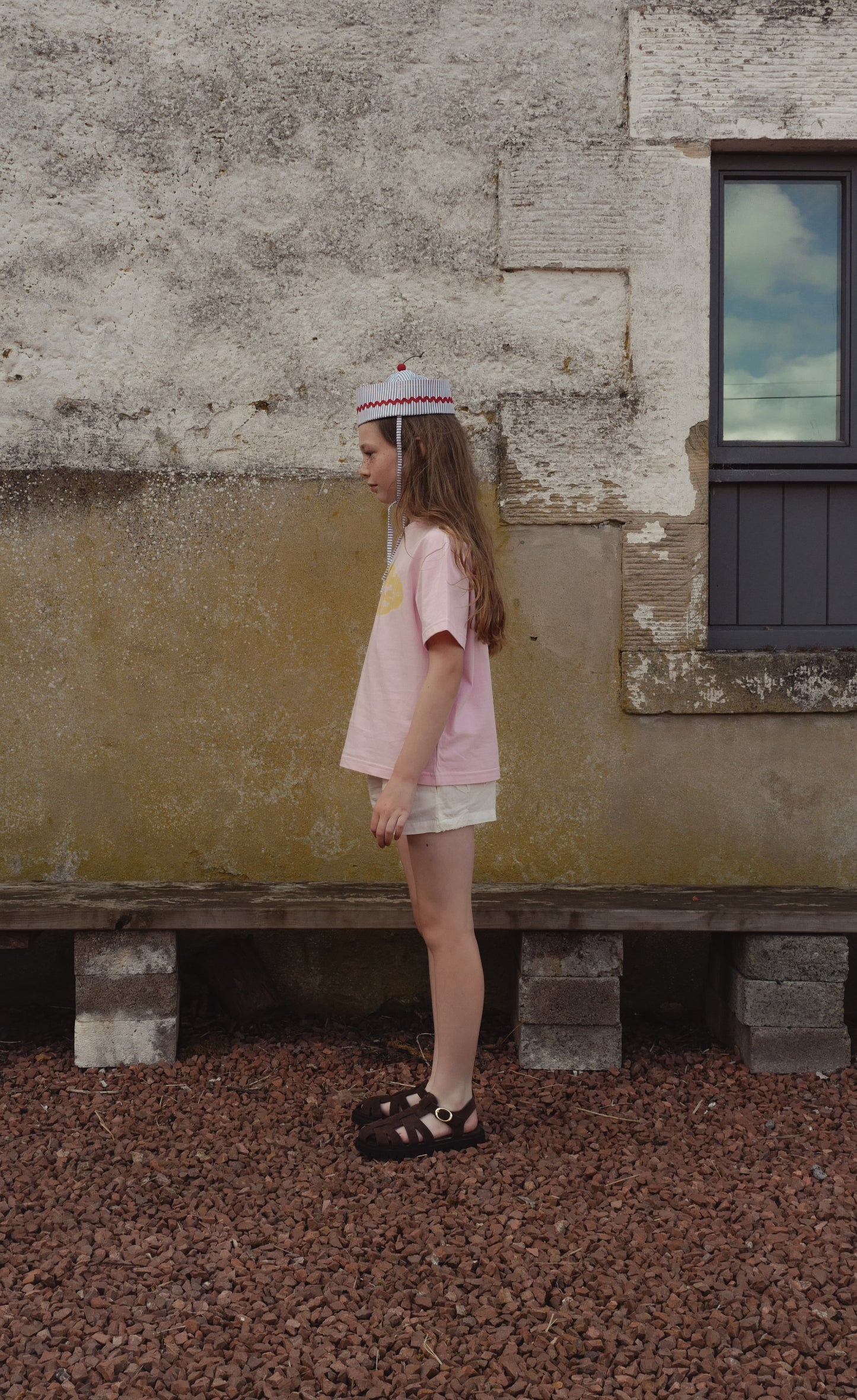 【4-5Y Only 1 left】FISH & KIDS T-SHIRT/PINK