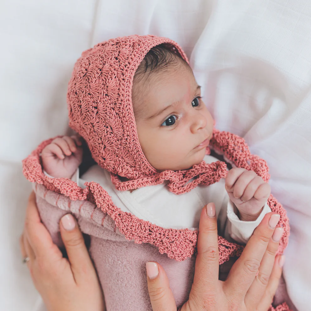 Baby Bonnet FREY/Blush