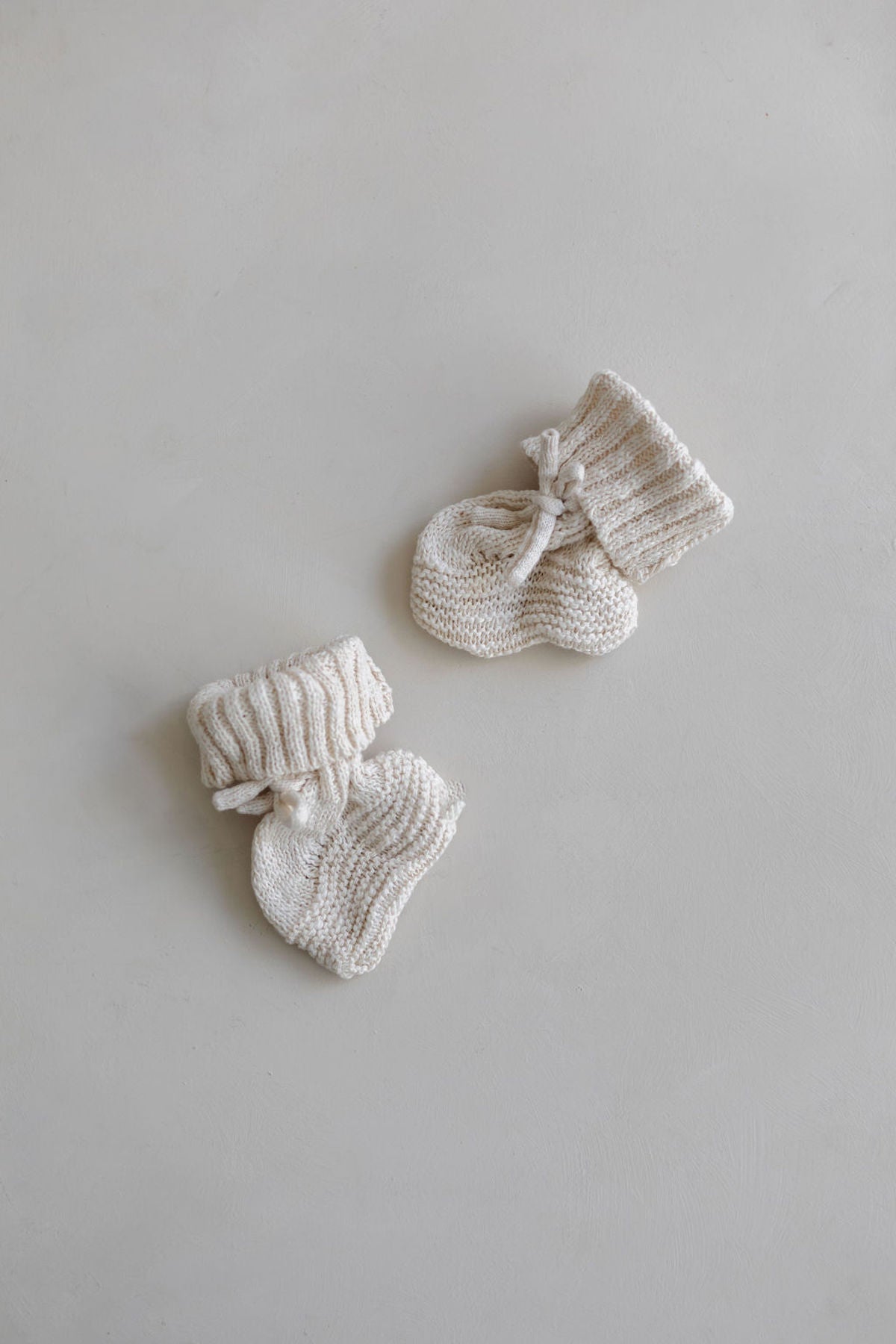 【Only 1 left】BOOTIES/NATURAL WHITE