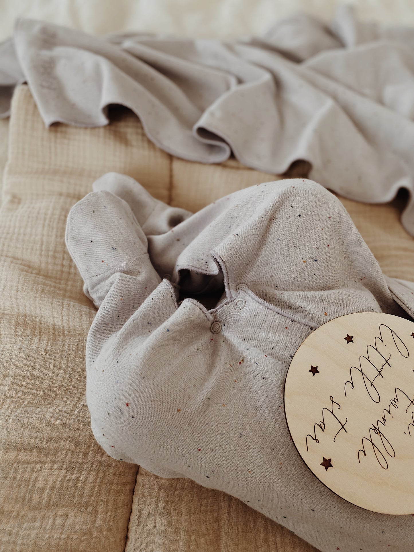 Organic Baby Onesie/CLOUD