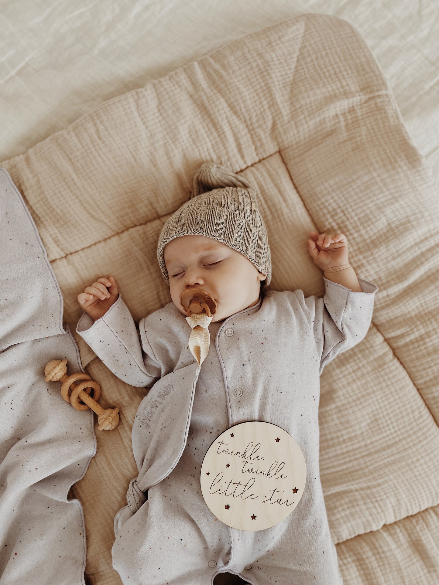 Organic Baby Onesie/CLOUD