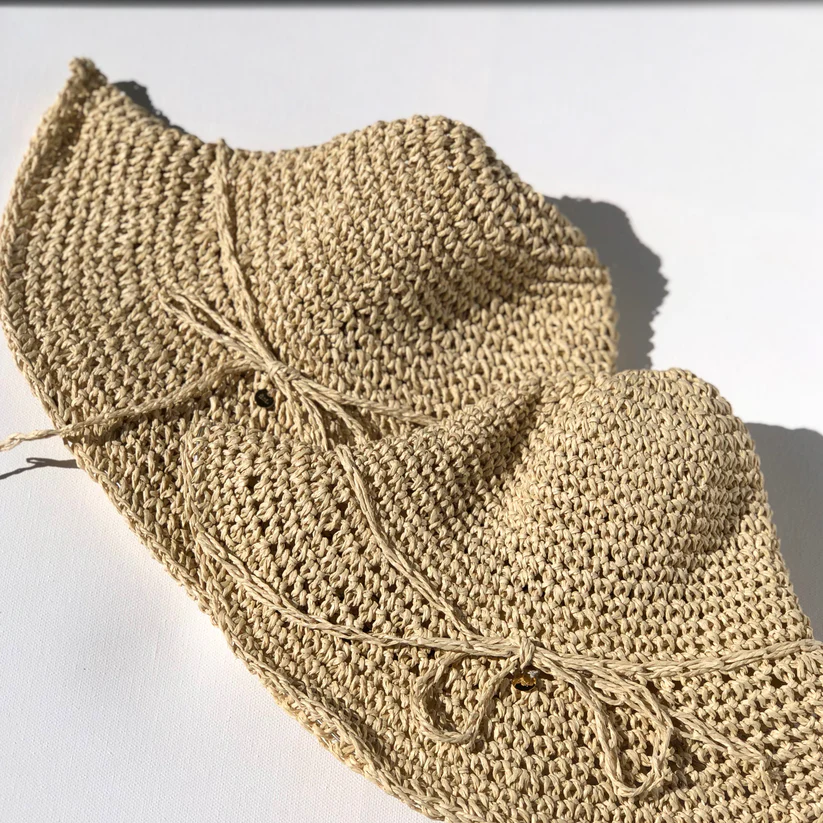 straw hat | light