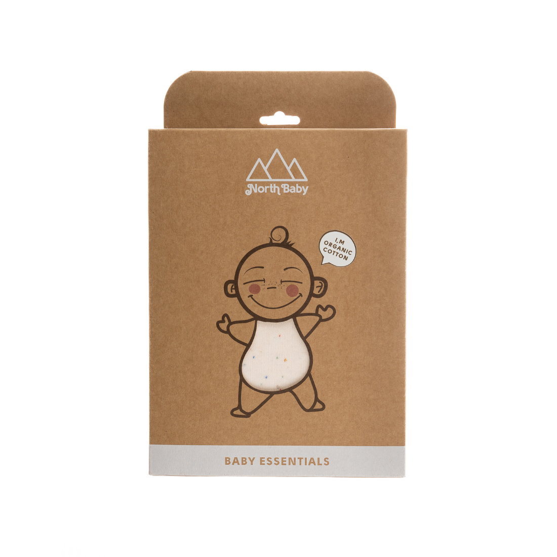 Organic Baby Onesie/IVORY PINK