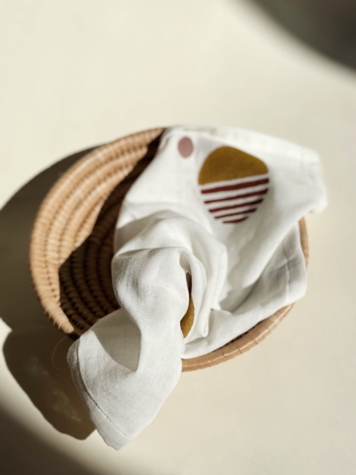 Organic Cotton Muslin Square / Sunset(swaddle 2BUY10%OFF)