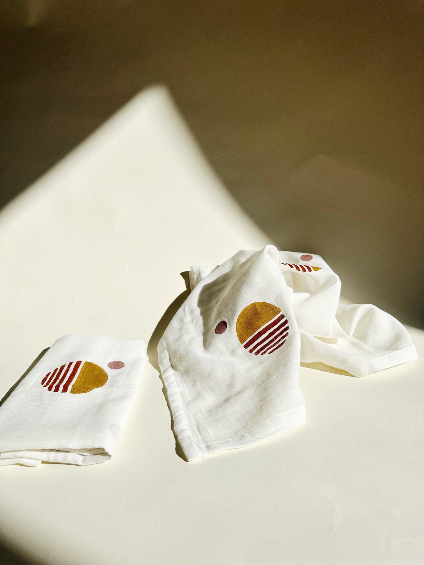 Organic Cotton Muslin Square / Sunset(swaddle 2BUY10%OFF)