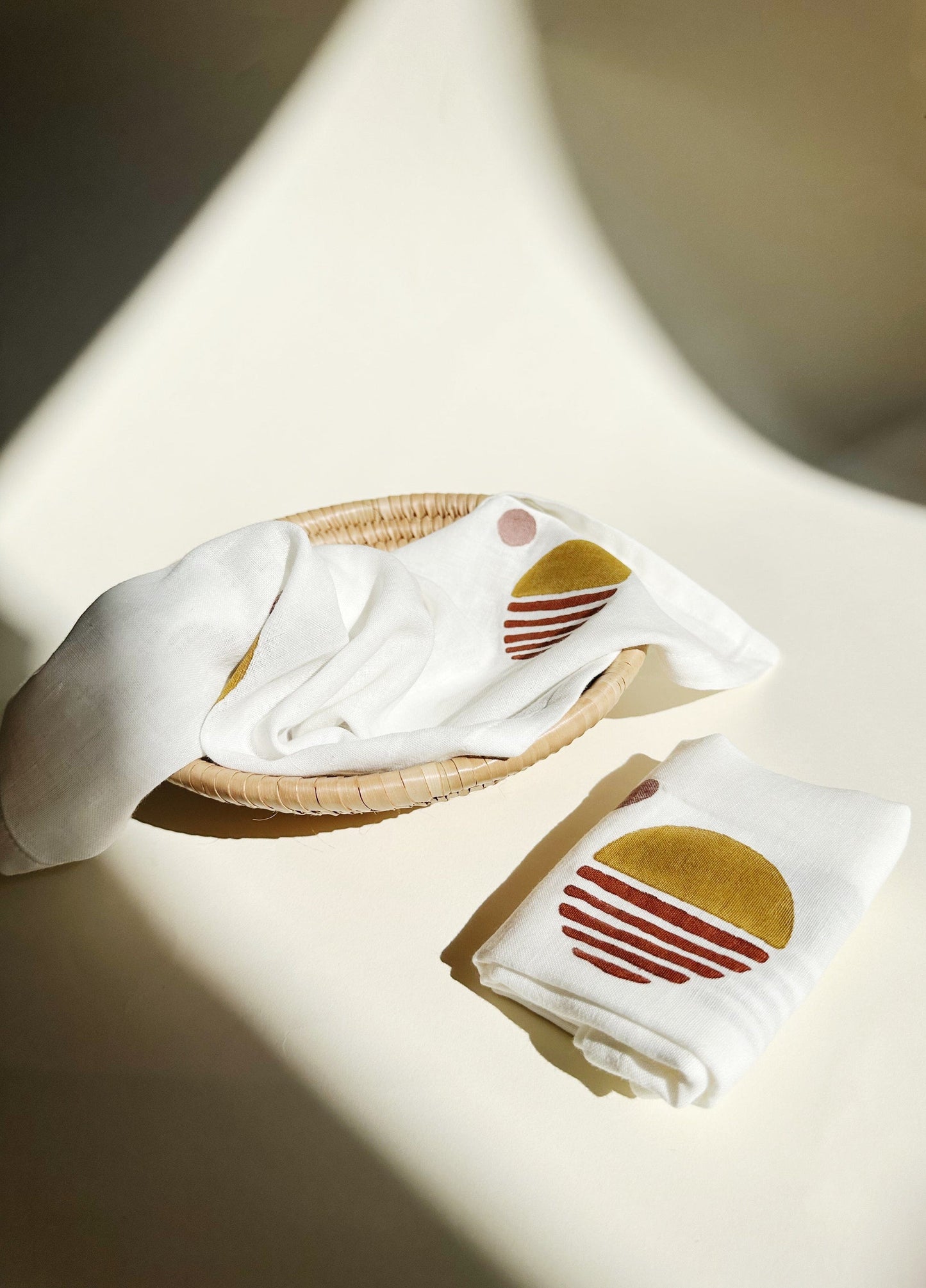 Organic Cotton Muslin Square / Sunset(swaddle 2BUY10%OFF)