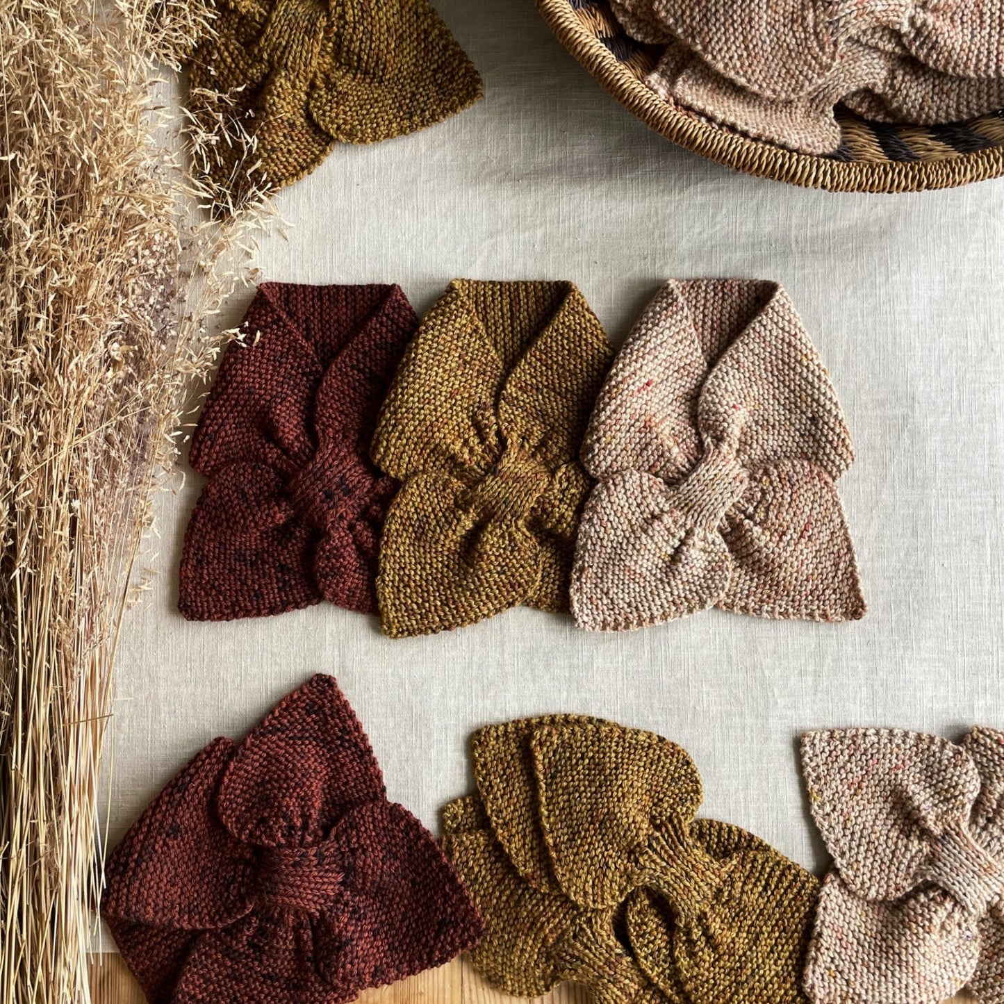 Scarf for Littles/Rust Confetti