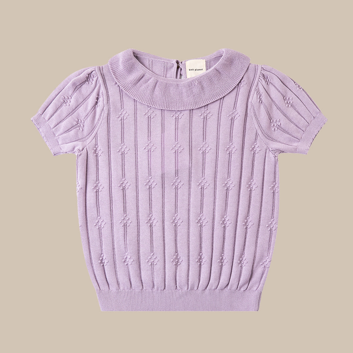 【Only 1 left】LITTLE SEED BLOUSE/LIGHT MAUVE