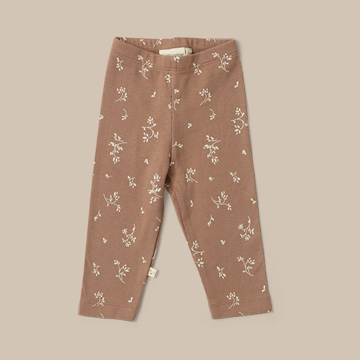 COCOTTE baby LEGGINGS/Secret garden Cocoa